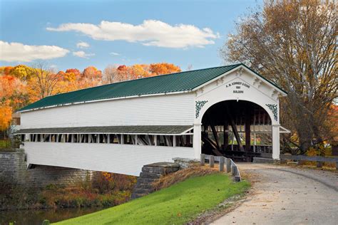 Westport Covered Bridge In Westport In By Kenneth Keifer 2000x1334