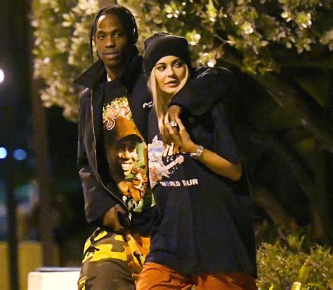 Travis Scott FaceTimes Pregnant Girlfriend Kylie Jenner | Us Weekly