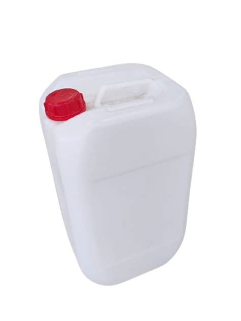 White Mouser 25 Ltr Narrow Mouth Container For Chemical Capacity 26