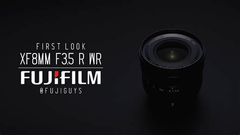 Fujinon Xf Mmf R Wr First Look Fuji Guys Youtube