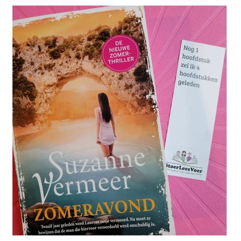 Zomeravond Suzanne Vermeer Thriller Stoerleesvoer