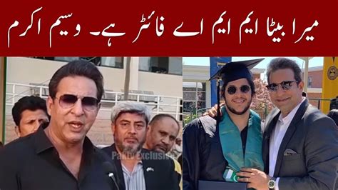 Wasim Akram Son Becomes Mma Fighter Youtube