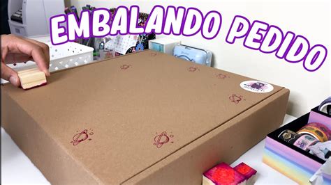 Embalando pedido de R 50 galáxia Papelaria YouTube