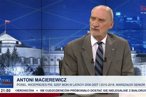 Polski Punkt Widzenia Pos Antoni Macierewicz 04 08 2023