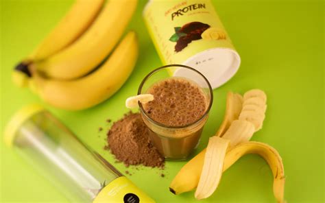 Banana Coca Shake With Protein Fitstreameu