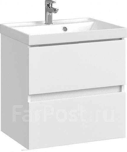 Тумба с умывальником подвесная Best,60см, белый, 60,0 см, 56,0 см, 42,0 ...