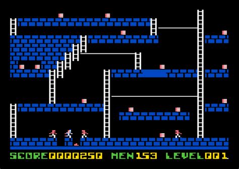 Lode Runner Atari 800 07 The King Of Grabs