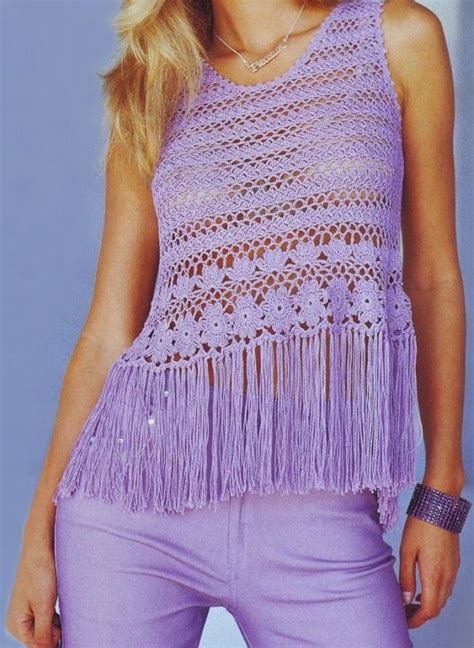 Crochet Top Pattern Sexy Beach Crochet Tunic Pattern Beach Crochet