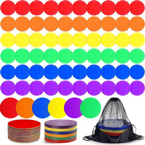 Amazon Haull 60 Pcs Spot Markers Floor Spots With Bag Non Slip