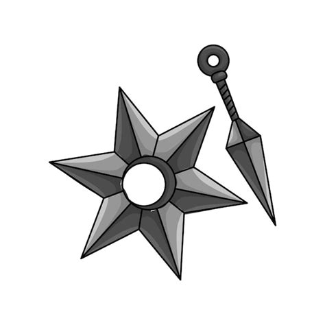 Premium Vector Illustration Of Shuriken