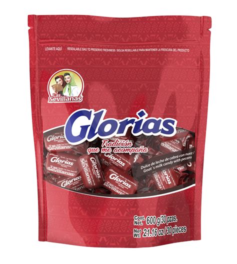 Las Sevillanas Glorias Goat Milk & Pecan Candy (30 in a Pack), 21.16 oz ...