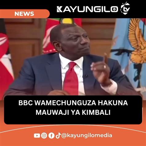 BBC YAFANYA UCHUNGUZI WA VIFO KENYA YouTube