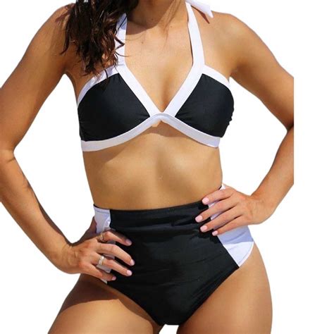 Tejiojio Women S Fashion Savings Women Floral Printing Bikini Set Swimsuit Bathing Suit Bikinis