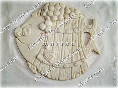 Хмельная рыбка | Страна Мастеров | Глиняные поделки, Поделки, Рыбный дизайн