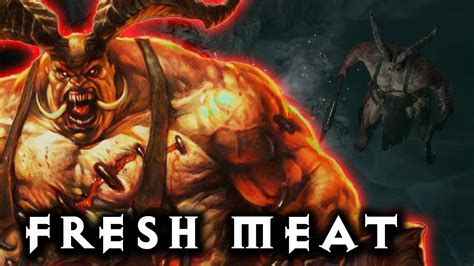 FRESH MEAT Butcher Boss Defeated In Diablo 4 Sorcerer YouTube