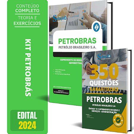 Kit Apostila Petrobras Administra O Caderno De Testes