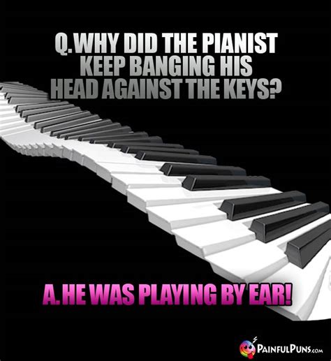 Music One-Liners, Short Music Jokes, Puns of Note 2 | PainfulPuns.com