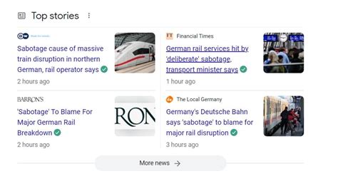 German Rail Line Sabotaged Politics Hannity Community