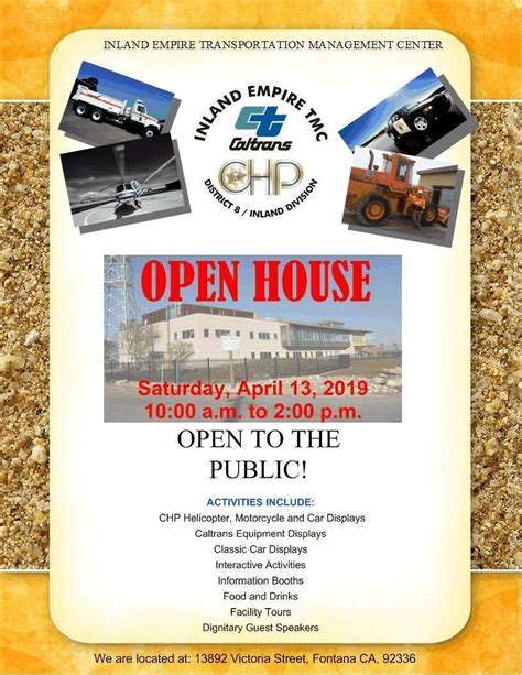 Caltrans District 8 On Twitter Caltrans CHP Open House At The Traffic