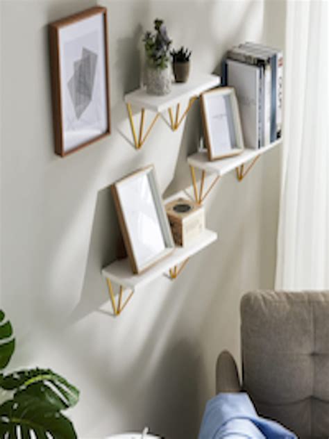 Buy Home Sparkle White Wood Wall Shelf Wall Shelves For Unisex 20709930 Myntra