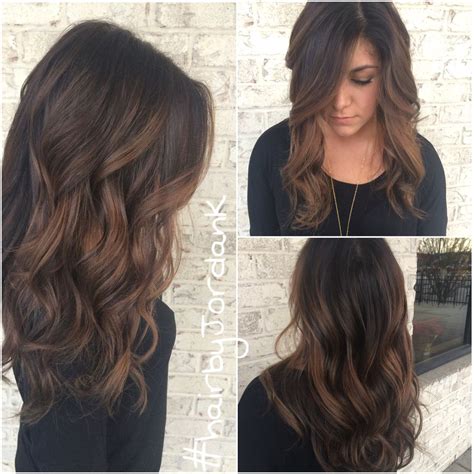 Dark Chocolate Balayage Brunette Balayage Hairpainting HairbyJordanK Cabello Y Belleza