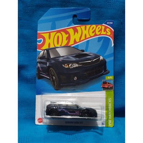 Hot WHEELS Regular JDm Subaru WrX Shopee Malaysia