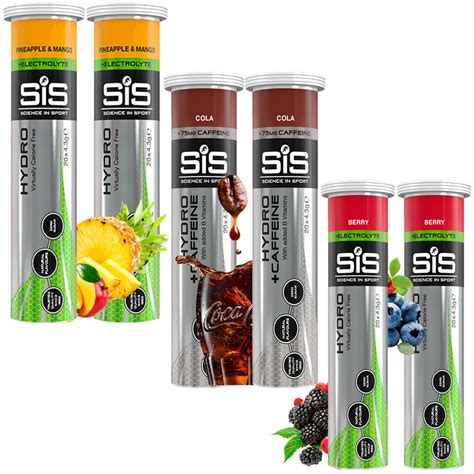 Изотоник SCIENCE IN SPORT (SiS) GO Hydro Tablet 20s 6 x 20 таблеток ...