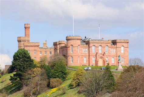 Inverness Castle With Beautiful Surrounding Countryside Inverness