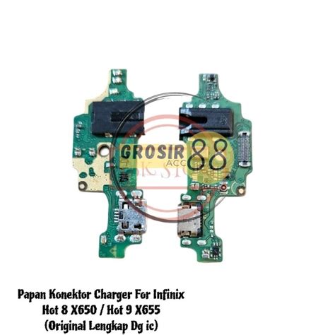 Jual Flexibel Konektor Charger Papan Con Cas For Infinix Hot X Hot X Original