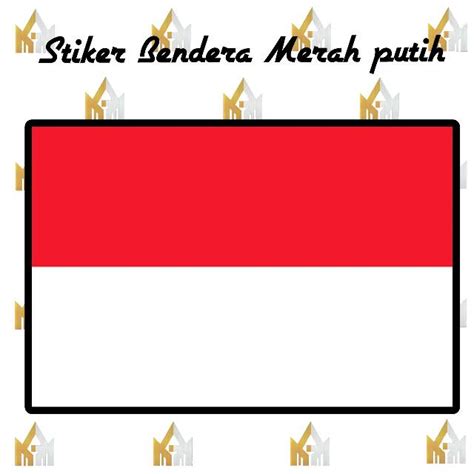 Detail Gambar Stiker Bendera Merah Putih Koleksi Nomer 9