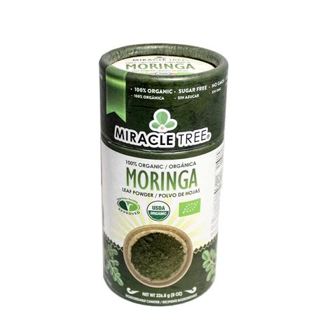 Organic Moringa Canister Superfood Powder Miracle Tree Moringa