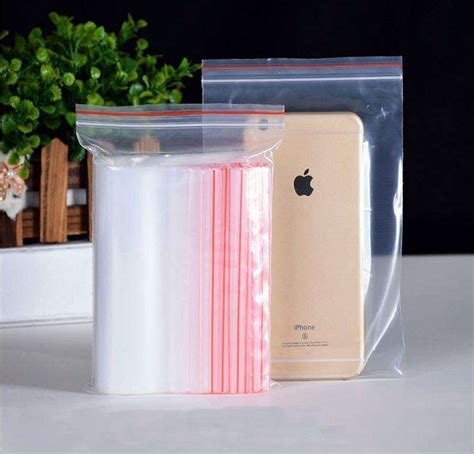 Ldpe Plastic Reclosable Poly Bags Zip Lock Transparent Clear Zipper Bag