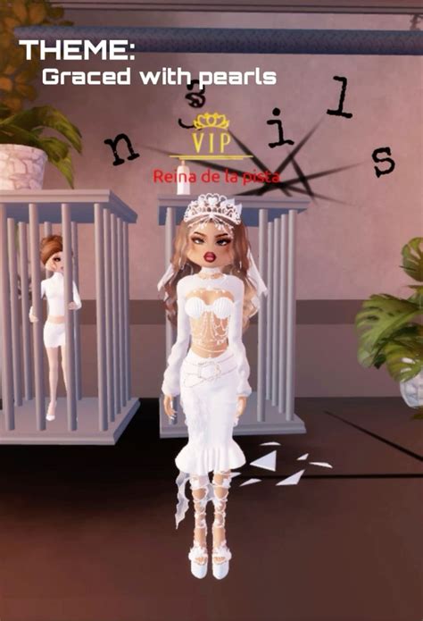 graced with pearls dress to impress outfit in 2024