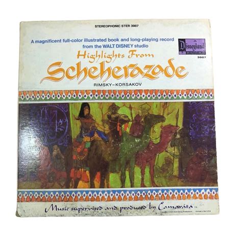 Rimsky Korsakov Highlights From Scheherazade Vg Vinyl Etsy