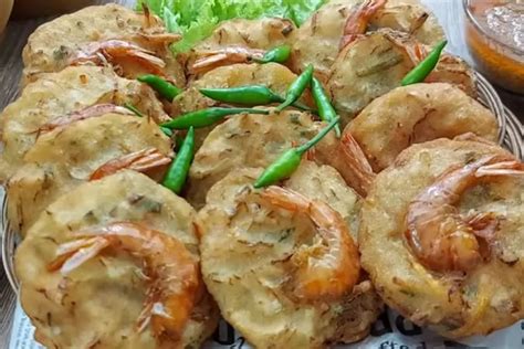 Awas Ngiler Bakwan Udang Sayur Yang Gurih Dan Empuk Ini Jadi Cemilan