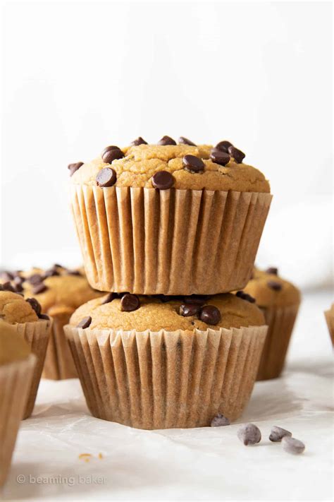 Best Ever Healthy Chocolate Chip Muffins Beaming Baker