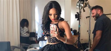 PICS Behind The Scenes At Bonang S Latest Photo Shoot Life