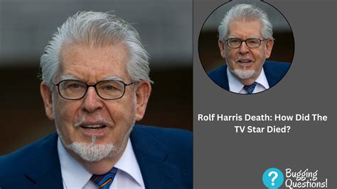 Rolf Harris Death: How Did The TV Star Died? Here Is What To Know ...