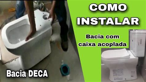 Vejam Instala O De Uma Bacia Sanit Ria Fixa O Lateral Da Deca Da