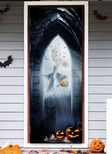 Unique Halloween Door Cover For Door Decoration