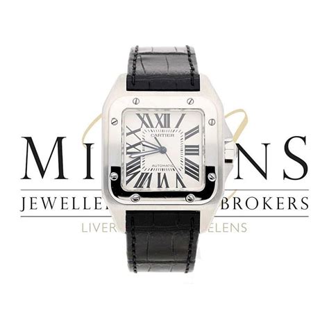 Secondhand Cartier Santos 100 Model 2656