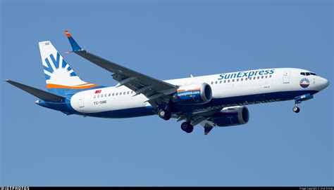 TC SME Boeing 737 8 MAX SunExpress Onat Eronat JetPhotos