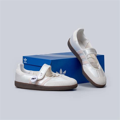 adidas samba jane cloud white pink garage