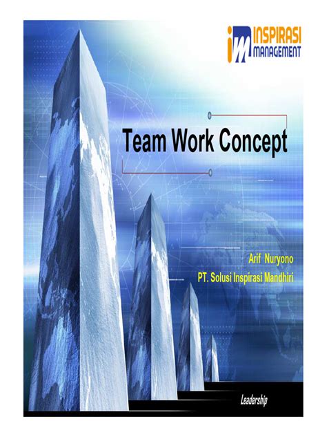 modul  team work concept