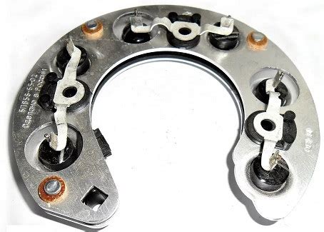 Таблица маркировки диодных мостов и реле регуляторов для генераторов ...