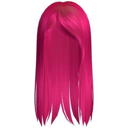 Long Silky Scene Hair Hot Pink Roblox