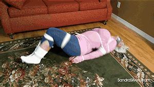 Sandra Silvers Please Tie Me Up Buxom Milf Babysitter Begs To Play Bondage Games Gets More