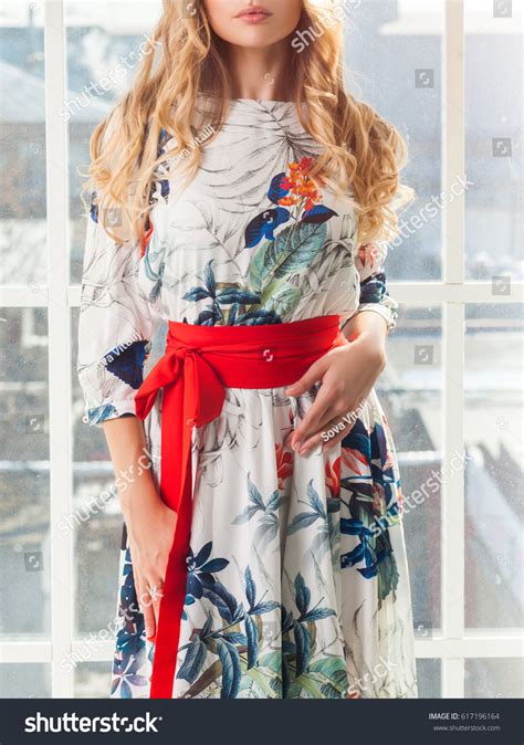 Attractive Tall Slender Blonde Woman Beautiful Stock Photo Shutterstock