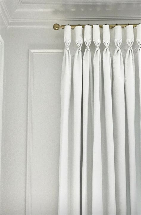 Sensational Pinch Pleat Drapery Rods Sheer Curtains With Led Lights