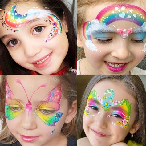 Pintura Facial Arco Iris